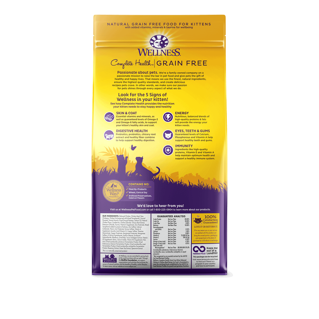Wellness Kitten Deboned Chicken & Chicken Meal