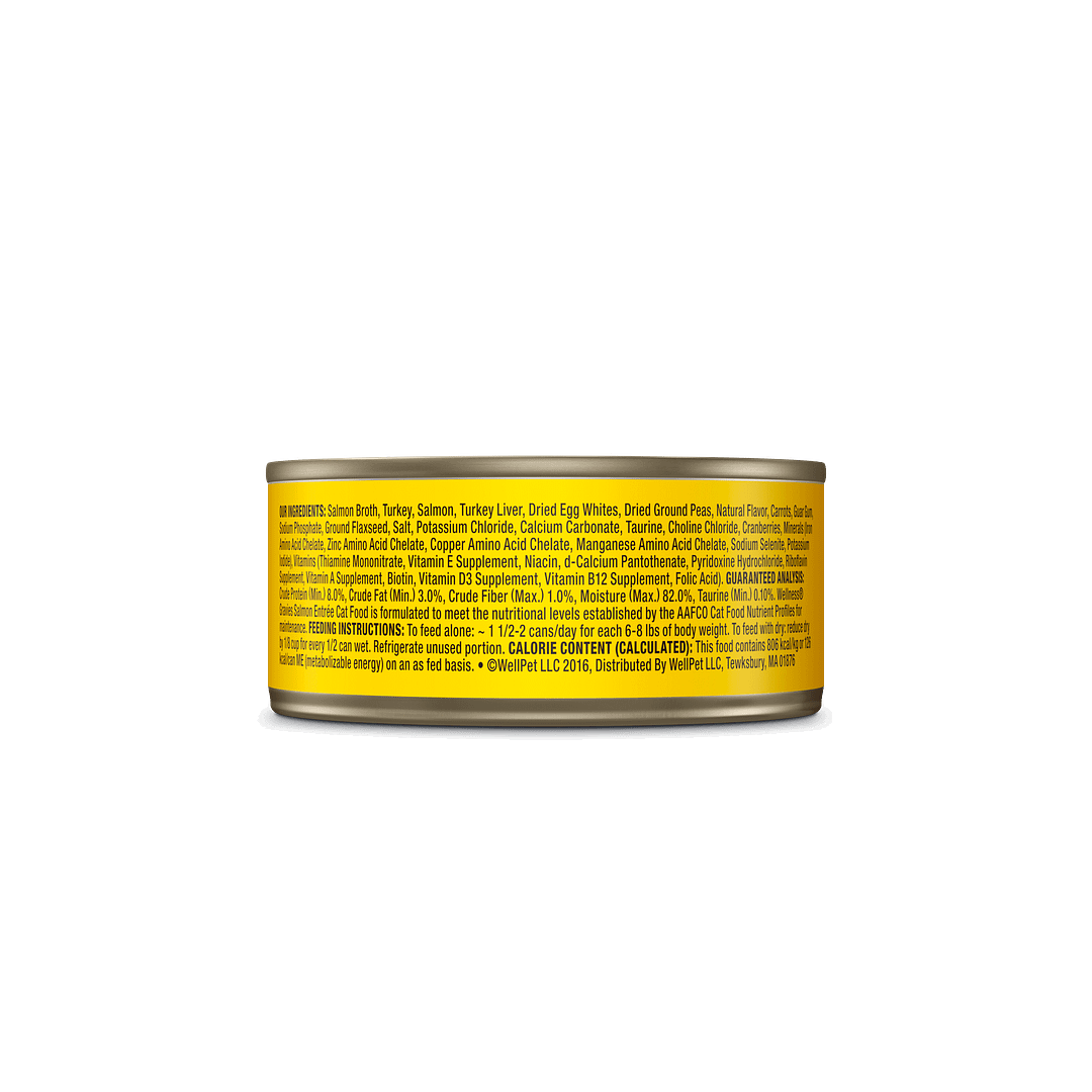 Wellness Gravies: Salmon Entrée Cat Food 3oz