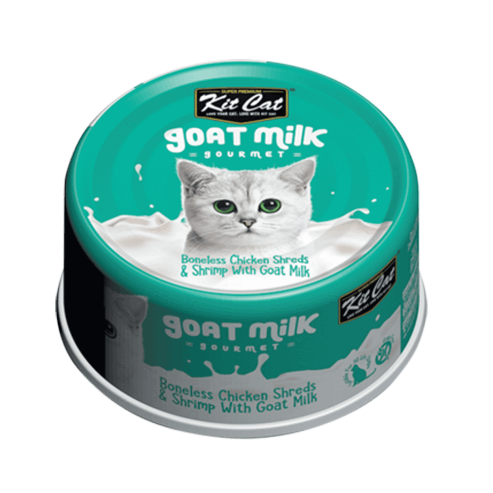 Kit Cat Goat Milk Gourmet Chicken & Shrimp 70g