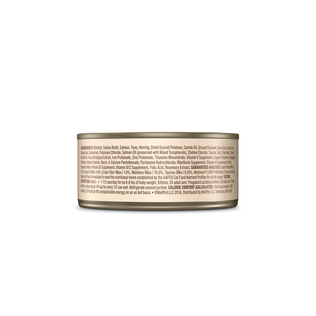Wellness Core Cat Grain Free – Salmon, Whitefish & Herring 5.5oz