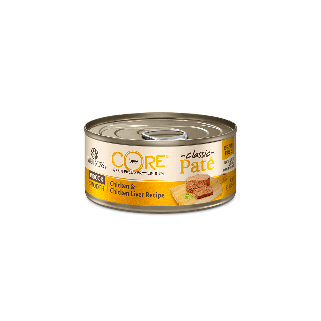 Wellness Core Grain Free Indoor Formula – Chicken & Chicken Liver 5.5oz