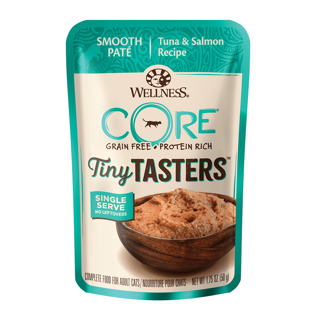 Wellness Core Tiny Tasters Pate Tuna & Salmon for Cat 1.75oz