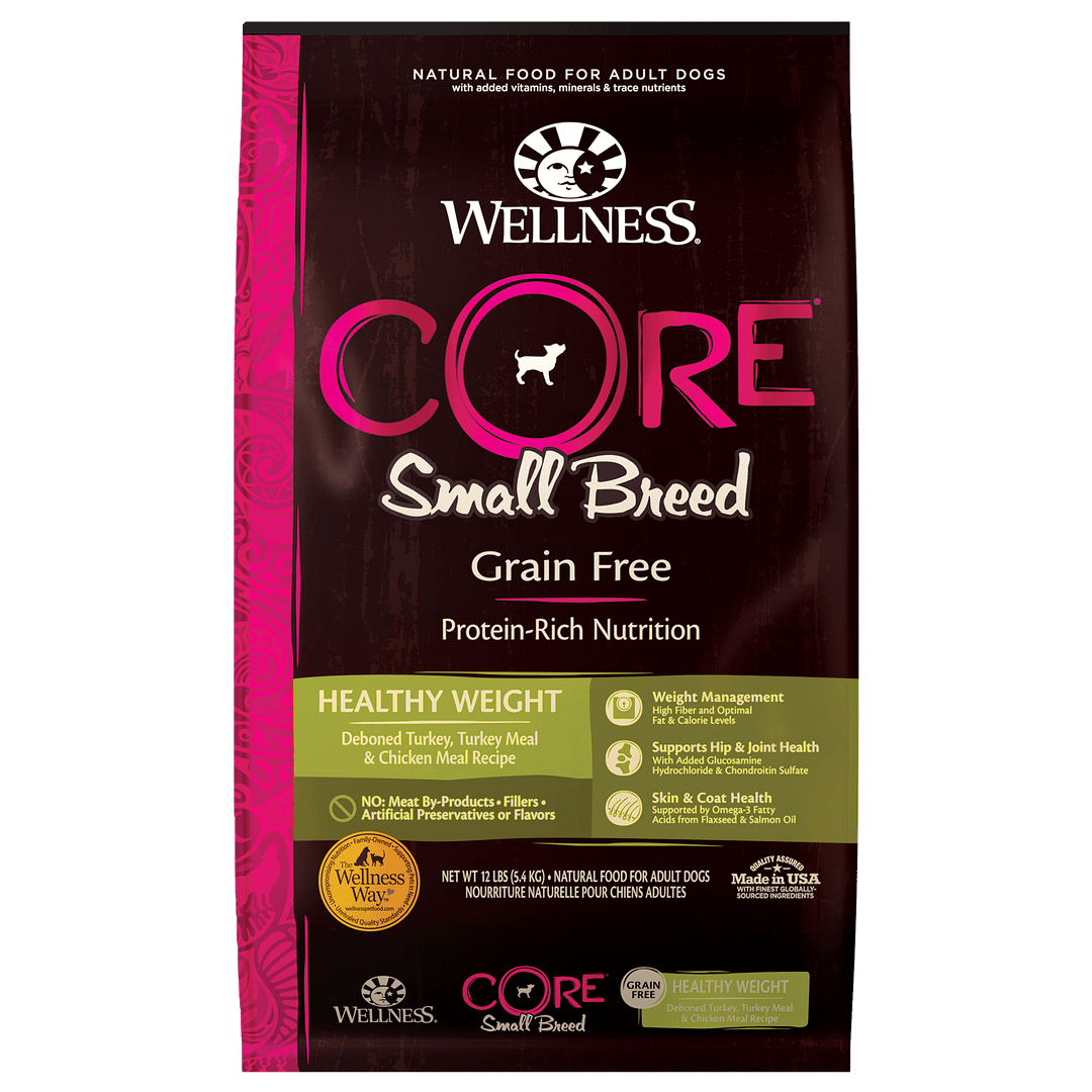 Wellness Core Grain-Free for Small Dog Breed – Healthy Weight