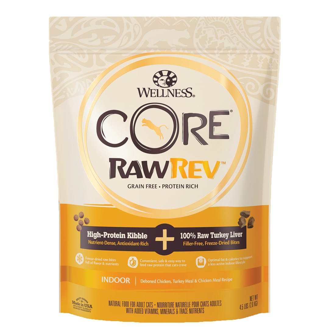 Wellness Core RawRev Indoor 100% Raw Turkey for Cat
