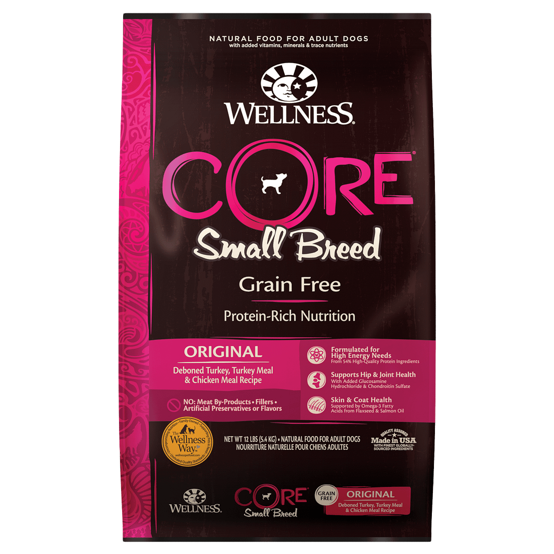 Wellness Core Grain-Free for Small Dog Breed – Original