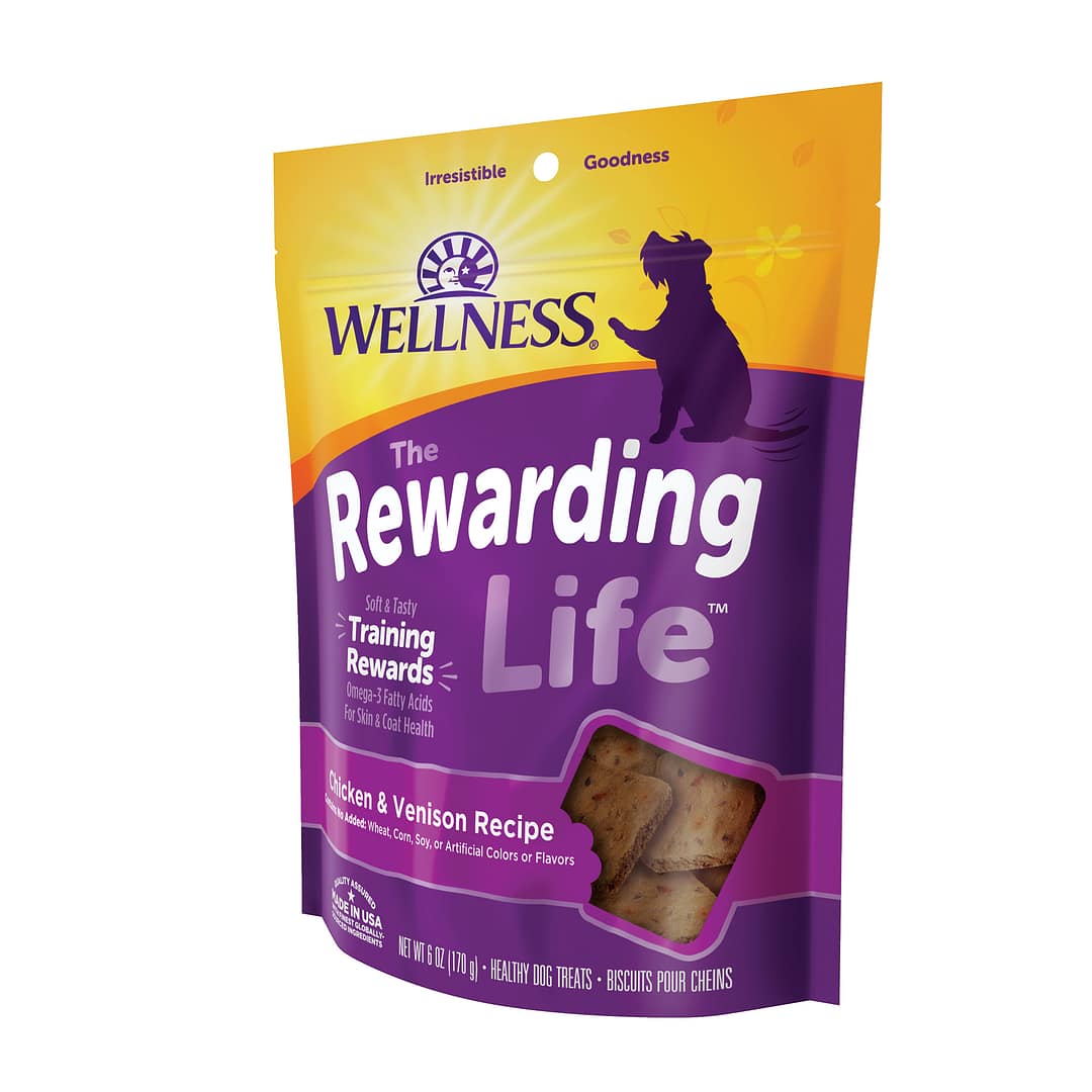 Wellness Rewarding Life Chicken & Venison Recipe Dog Treats - Image 3