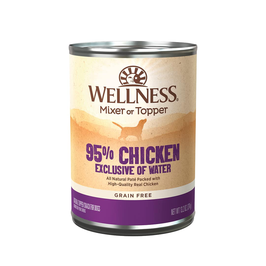 Wellness 95% Grain-Free Canned Dog Food – Chicken 13.2oz
