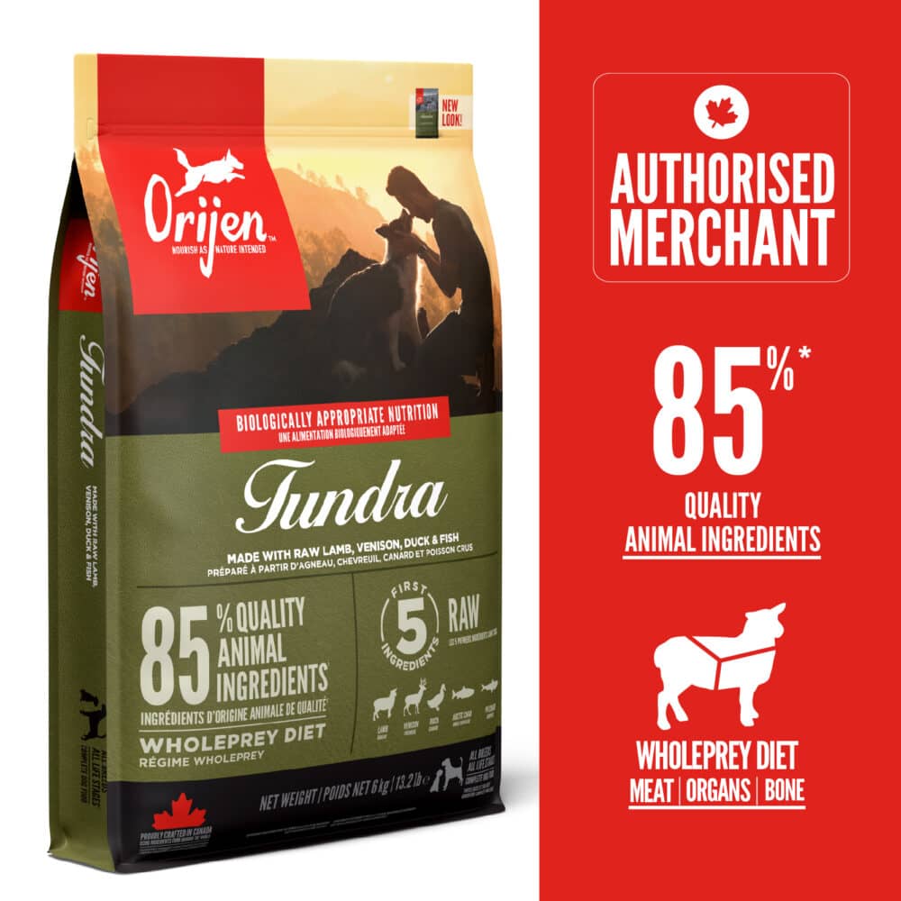 ORIJEN Tundra Dry Dog Food (3 Sizes)