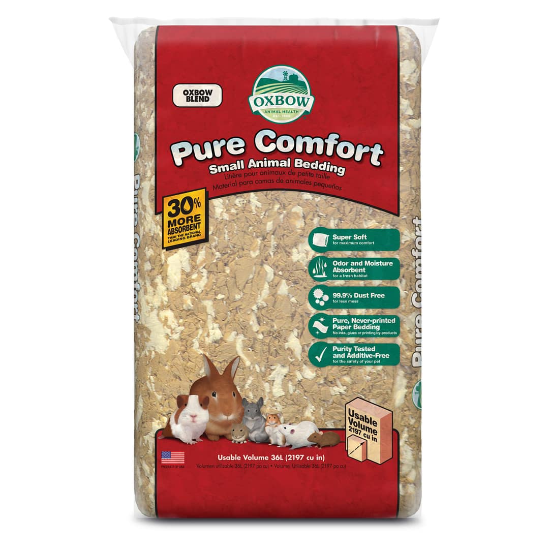 Oxbow Pure Comfort Bedding Blend for Small Animals 36L
