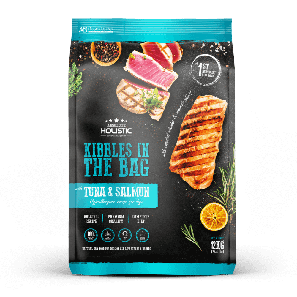 Absolute Holistic Kibbles in the Bag Tuna & Salmon Dry Dog Food (2 Sizes) - Image 3
