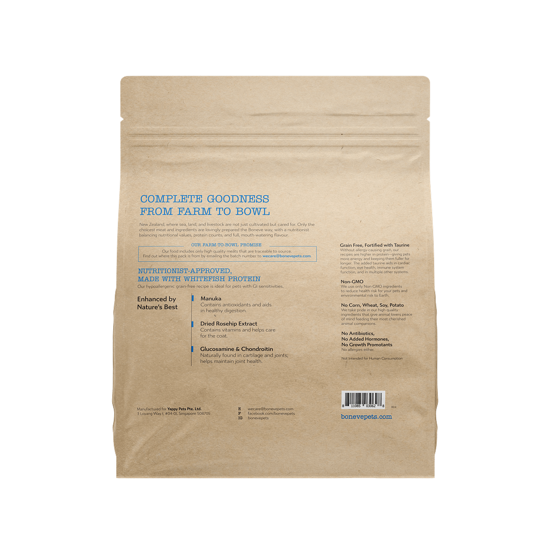 Boneve Earthmade New Zealand Mackerel Dry Food for Adult Dogs (3 Sizes) - Image 3