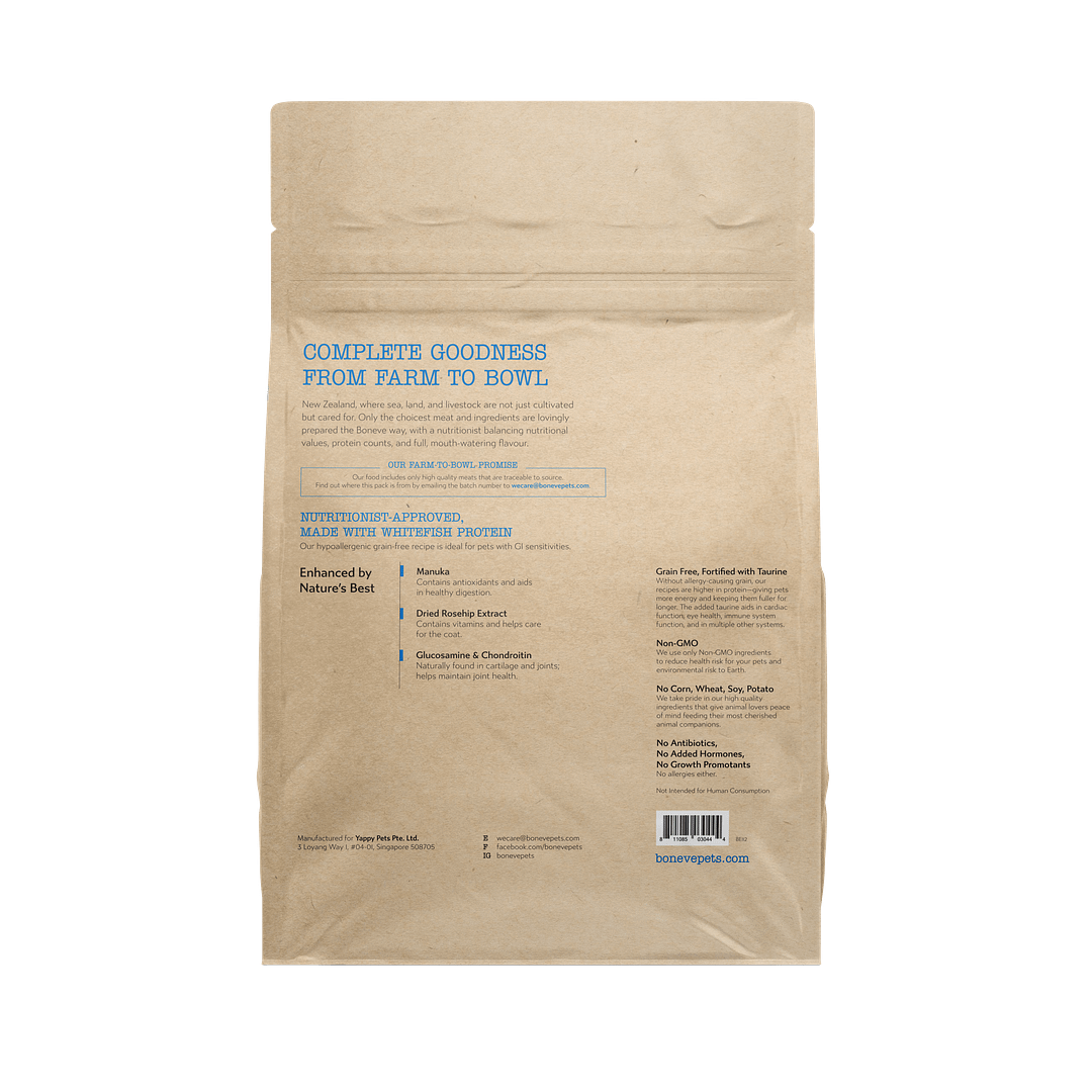 Boneve Earthmade New Zealand Mackerel Dry Food for Adult Dogs (3 Sizes) - Image 5