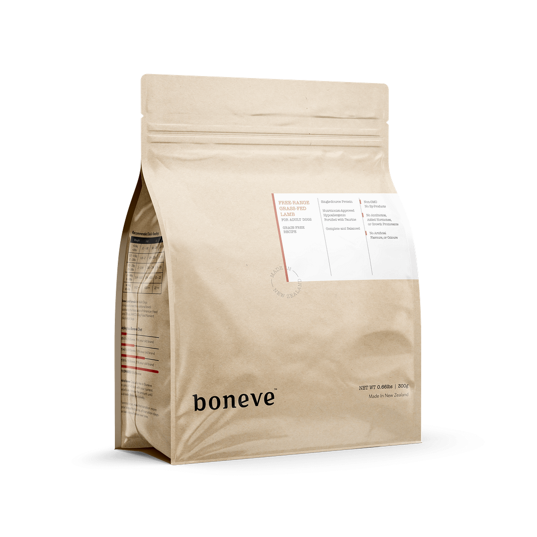 Boneve Earthmade Free Range Grass-Fed Lamb Dry Food for Adult Dogs (3 Sizes) - Image 2