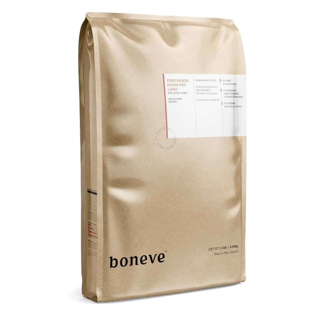Boneve Earthmade Free Range Grass-Fed Lamb Dry Food for Adult Dogs (3 Sizes) - Image 6