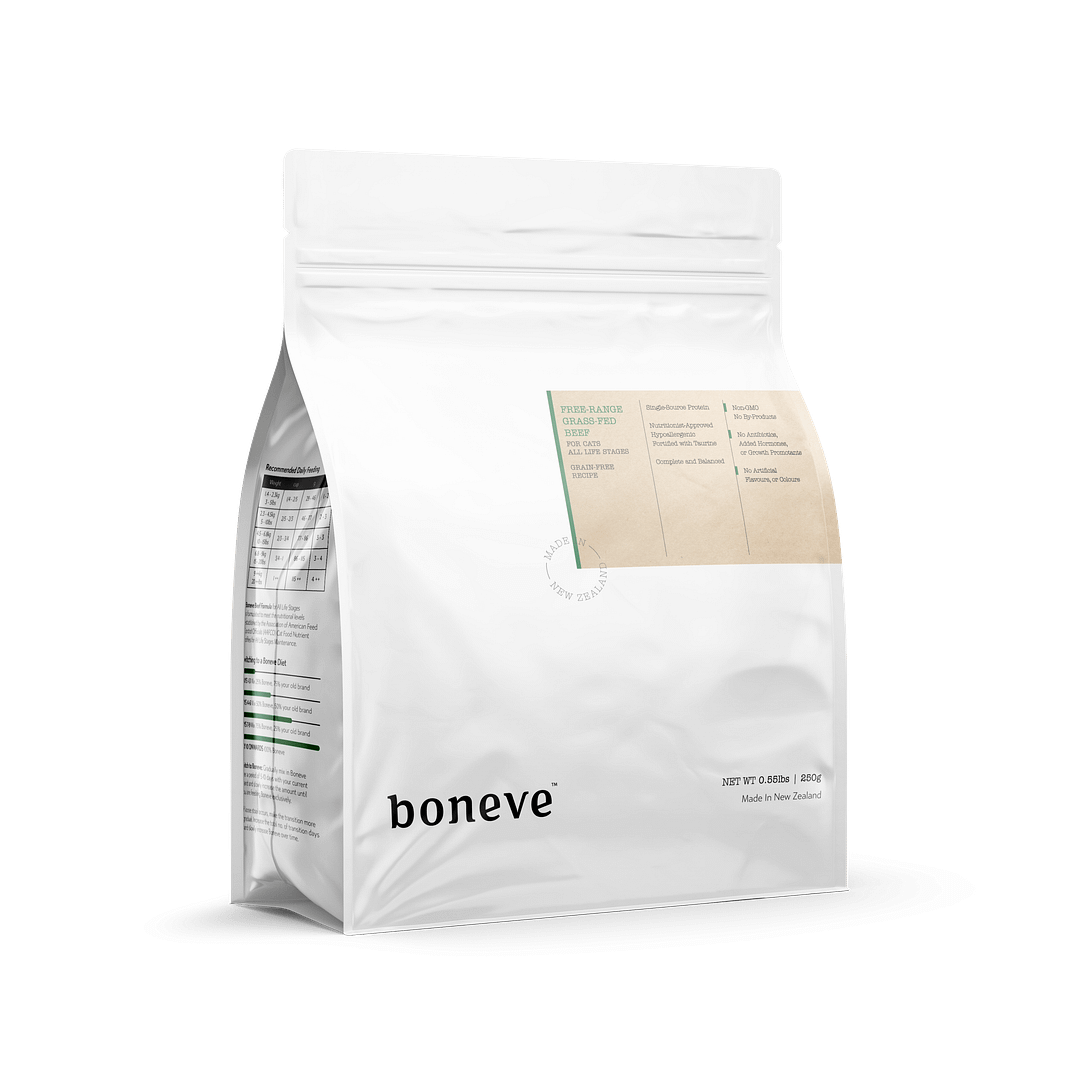 Boneve Earthmade Free Range Grass-Fed Beef Dry Food for Cats (3 Sizes) - Image 2