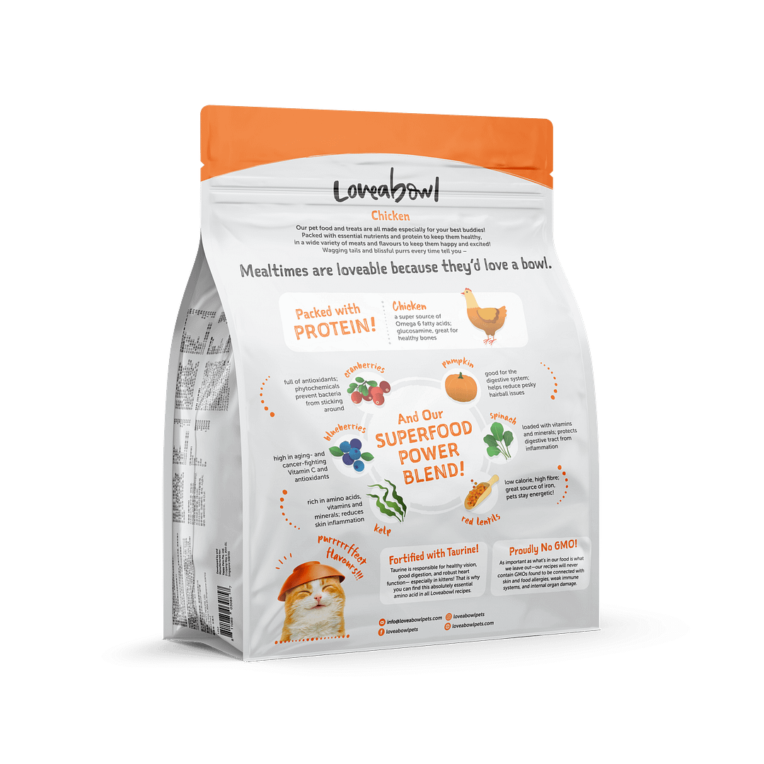 Loveabowl Chicken Dry Cat Food (3 Sizes) - Image 2