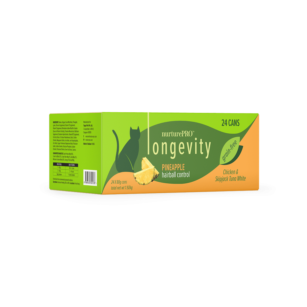 Nurture Pro Longevity Chicken & Skipjack Tuna White Meat with Pineapple Wet Cat Food 80g - Image 3