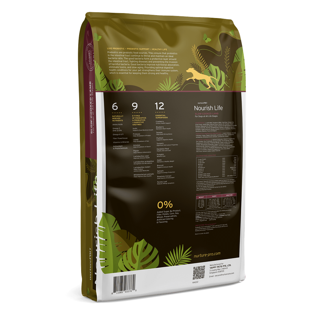 Nurture Pro Nourish Life Lamb Formula for Adult Dry Dog Food (4 Sizes) - Image 4