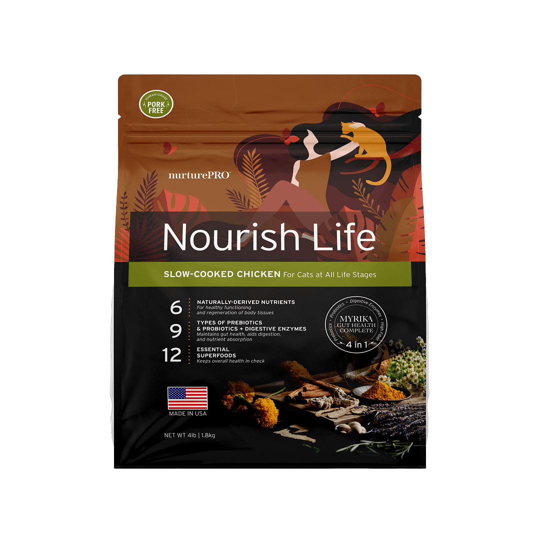 Nurture Pro Nourish Life Chicken Formula for Kitten & Adult Dry Cat Food (3 Sizes) - Image 6