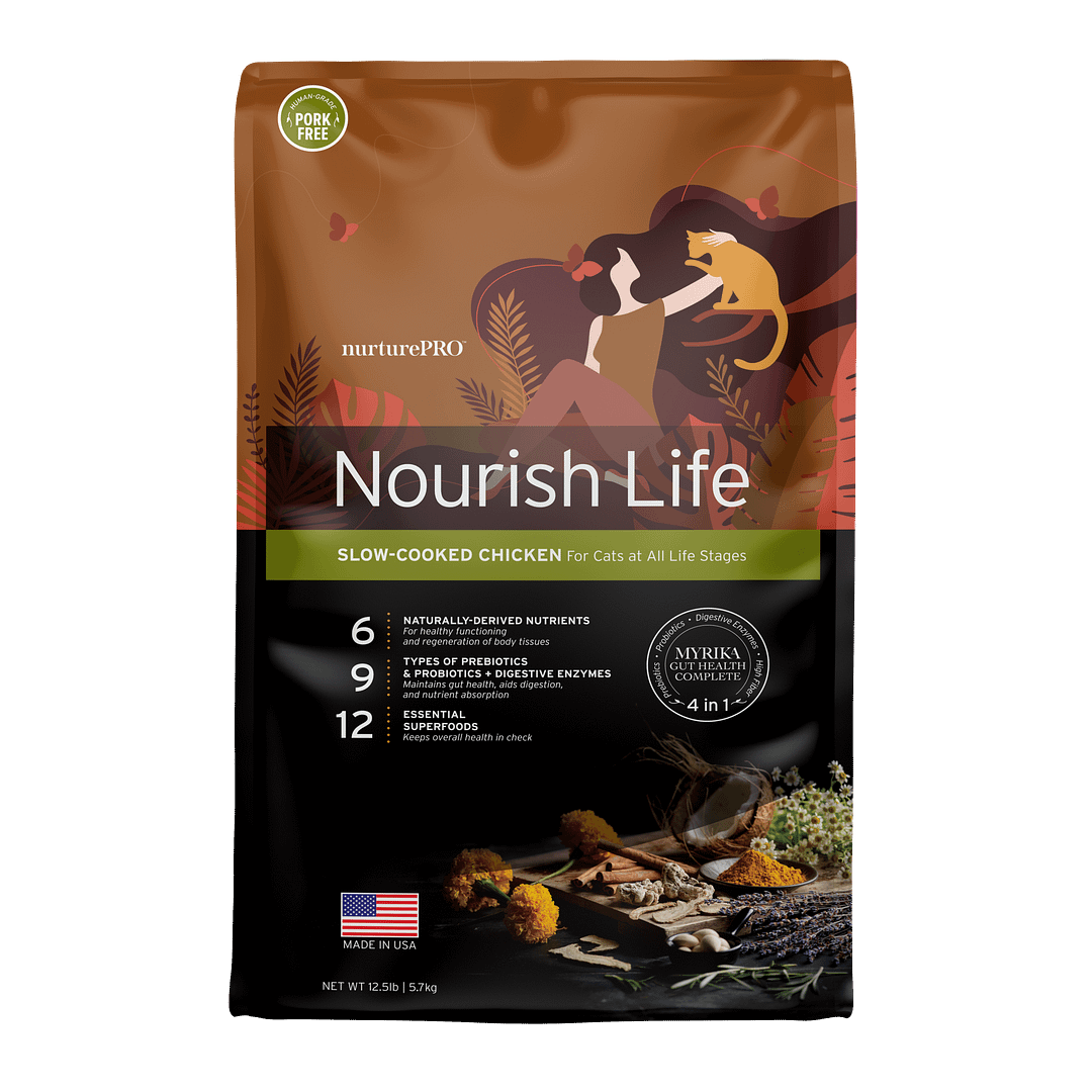 Nurture Pro Nourish Life Chicken Formula for Kitten & Adult Dry Cat Food (3 Sizes) - Image 7