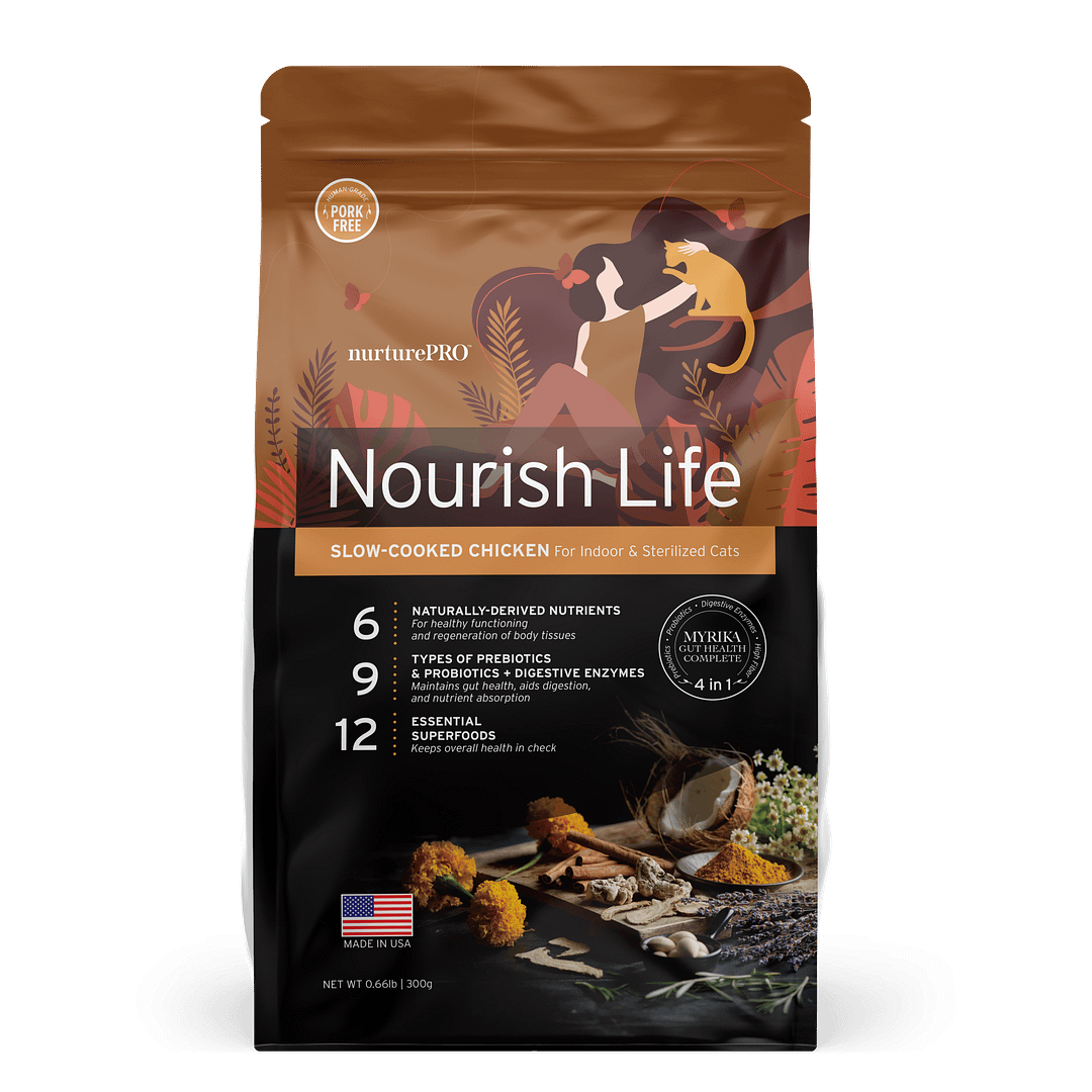 Nurture Pro Nourish Life Chicken Formula for Mature Cat 7+ Dry Cat Food (3 Sizes) - Image 5