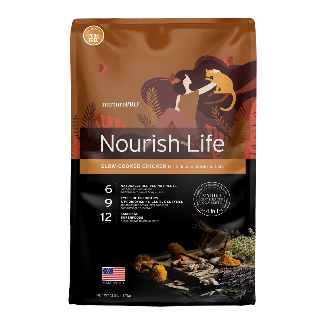 Nurture Pro Nourish Life Chicken Formula for Mature Cat 7+ Dry Cat Food (3 Sizes) - Image 7