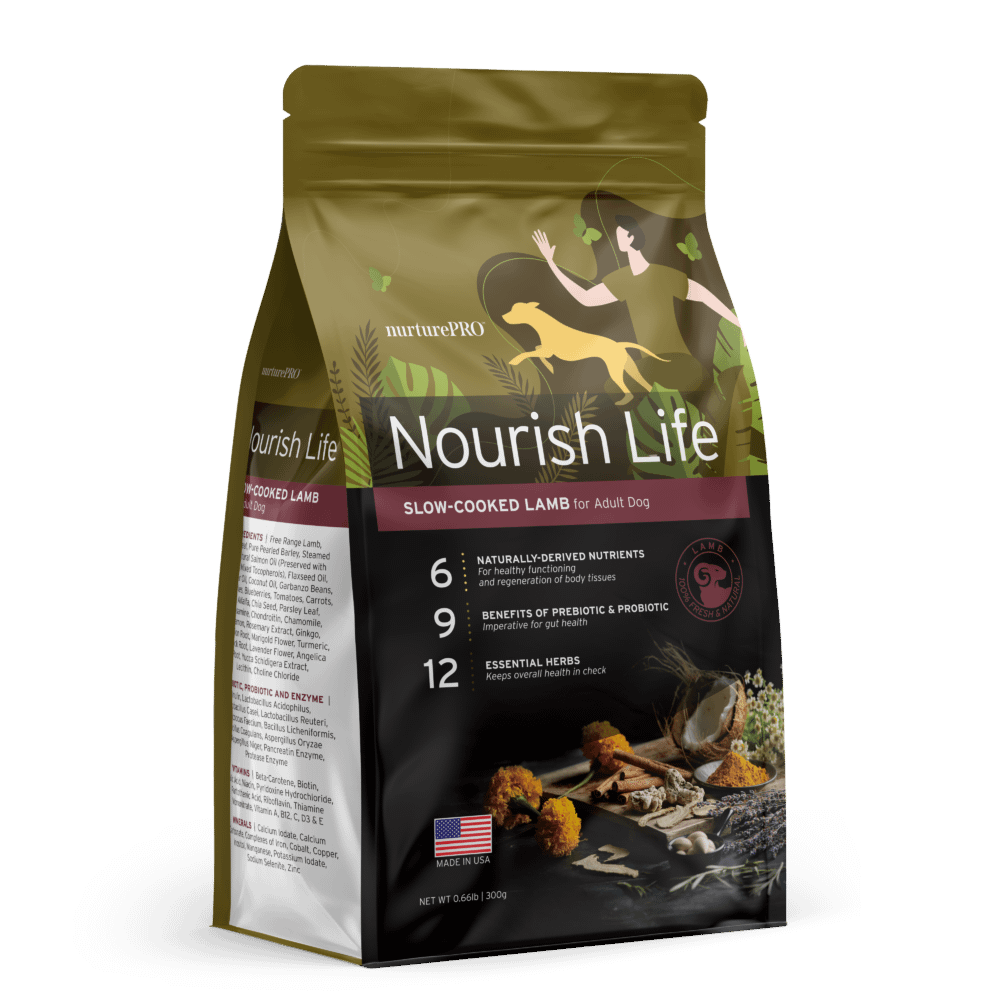 Nurture Pro Nourish Life Lamb Formula for Adult Dry Dog Food (4 Sizes)