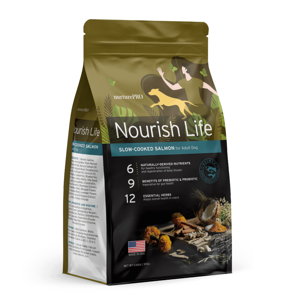 Nurture Pro Nourish Life Salmon Formula for Adult Dry Dog Food (4 Sizes)