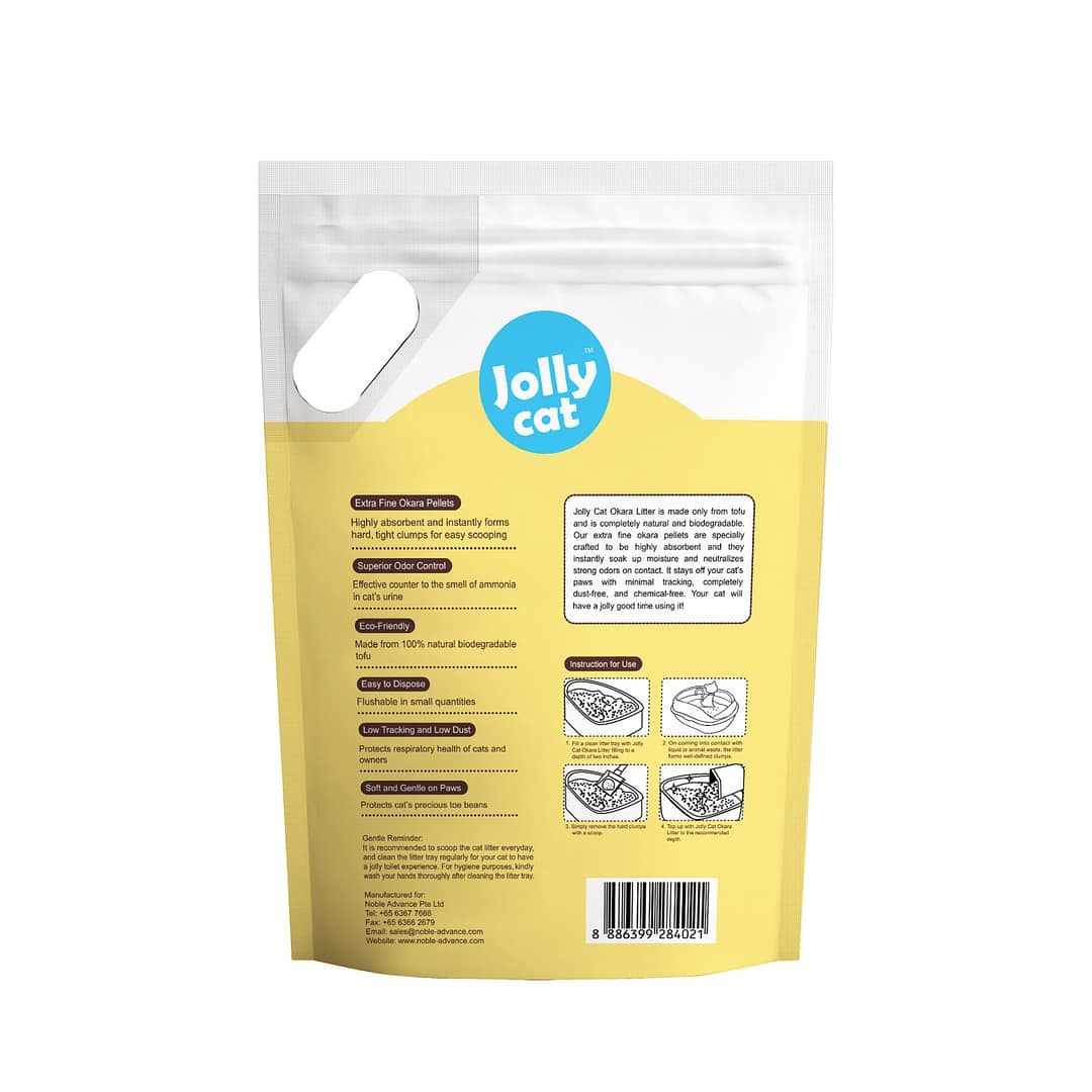 Jollycat Okara Cat Litter – Corn 6L - Image 2