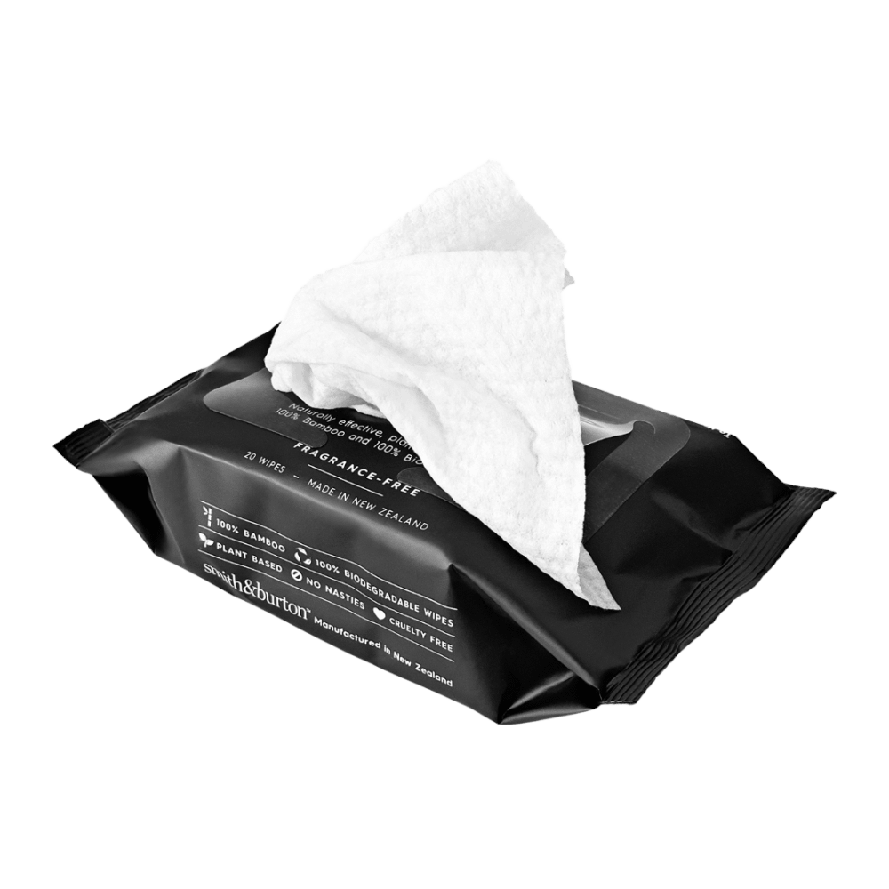 Smith & Burton Purifying Cleansing Wipes (20pcs) - Image 3