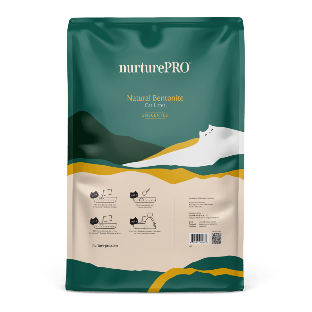 Nurture Pro Natural Bentonite Cat Litter Unscented
