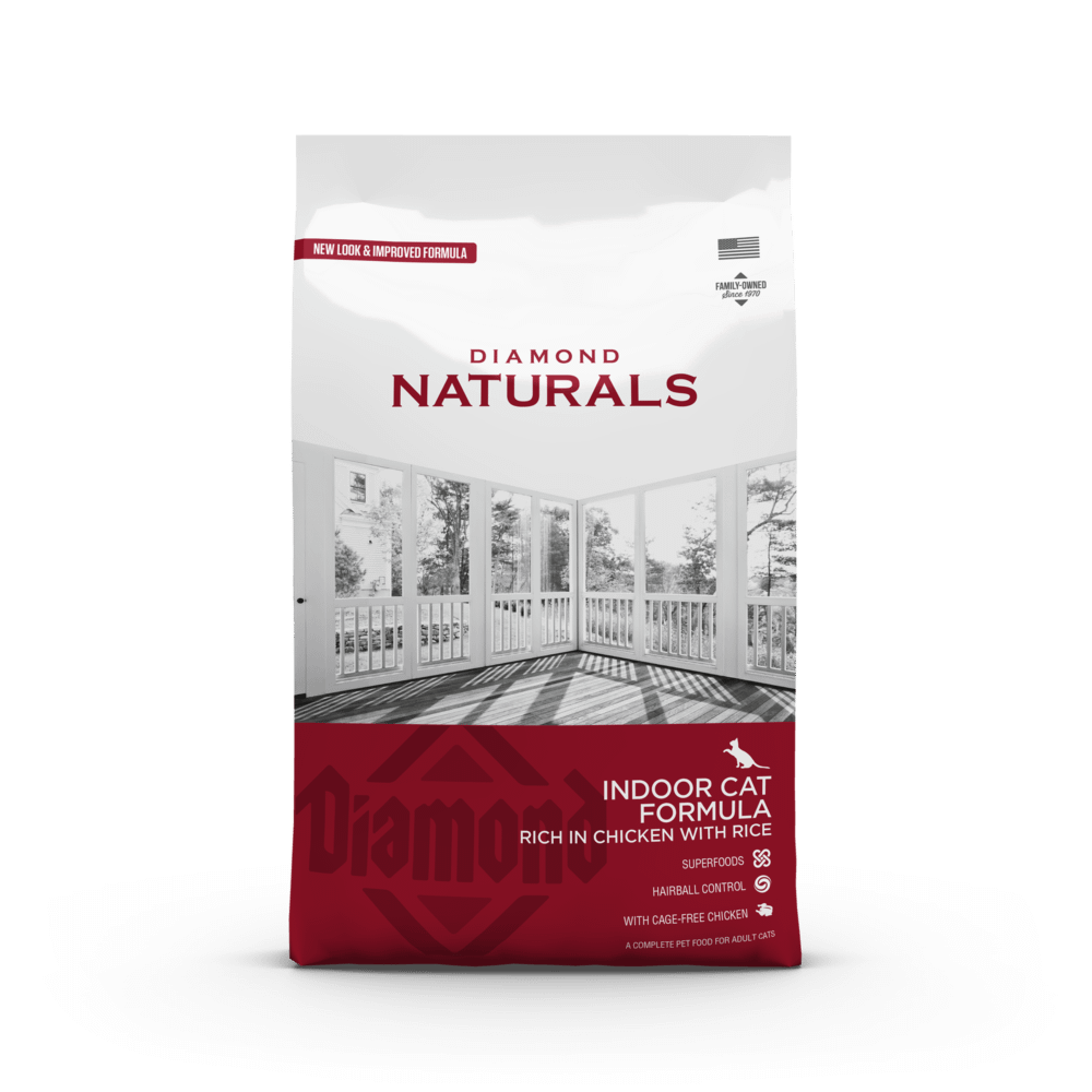 Diamond Naturals Indoor Chicken Dry Cat Food (2 Sizes)