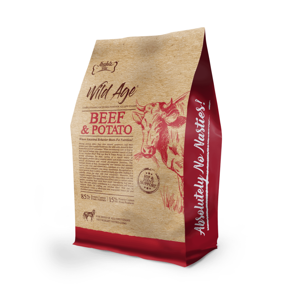Absolute Bites Wild Age Dry Dog Food - Beef & Potato (2 Sizes) - Image 2