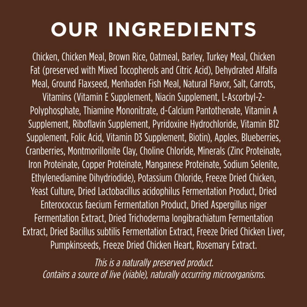 Instinct Be Natural Real Chicken & Brown Rice Recipe Dry Dog Food 25lb - Image 6