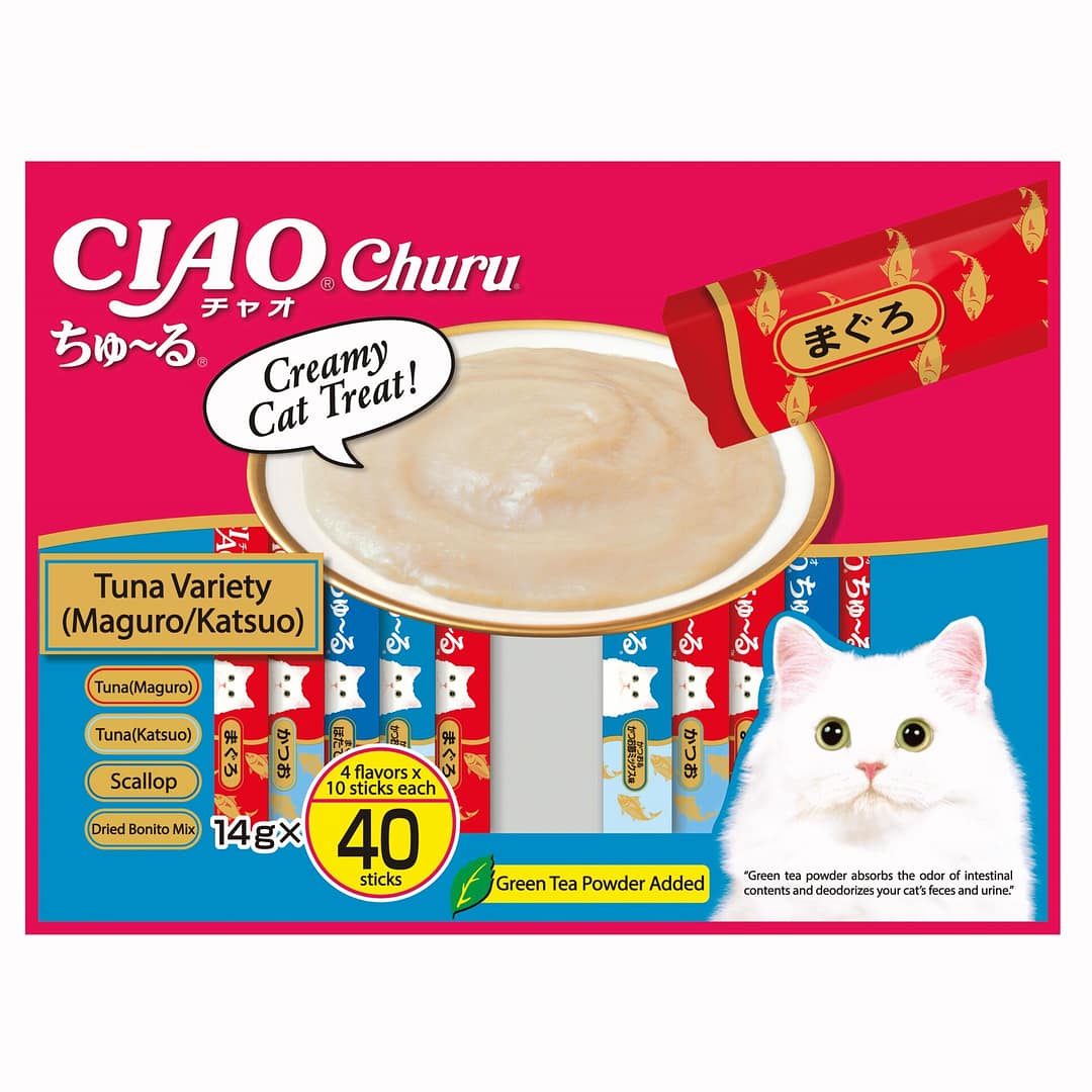 CIAO Tuna Maguro Jumbo Mix food for Cats 14g (40pcs)