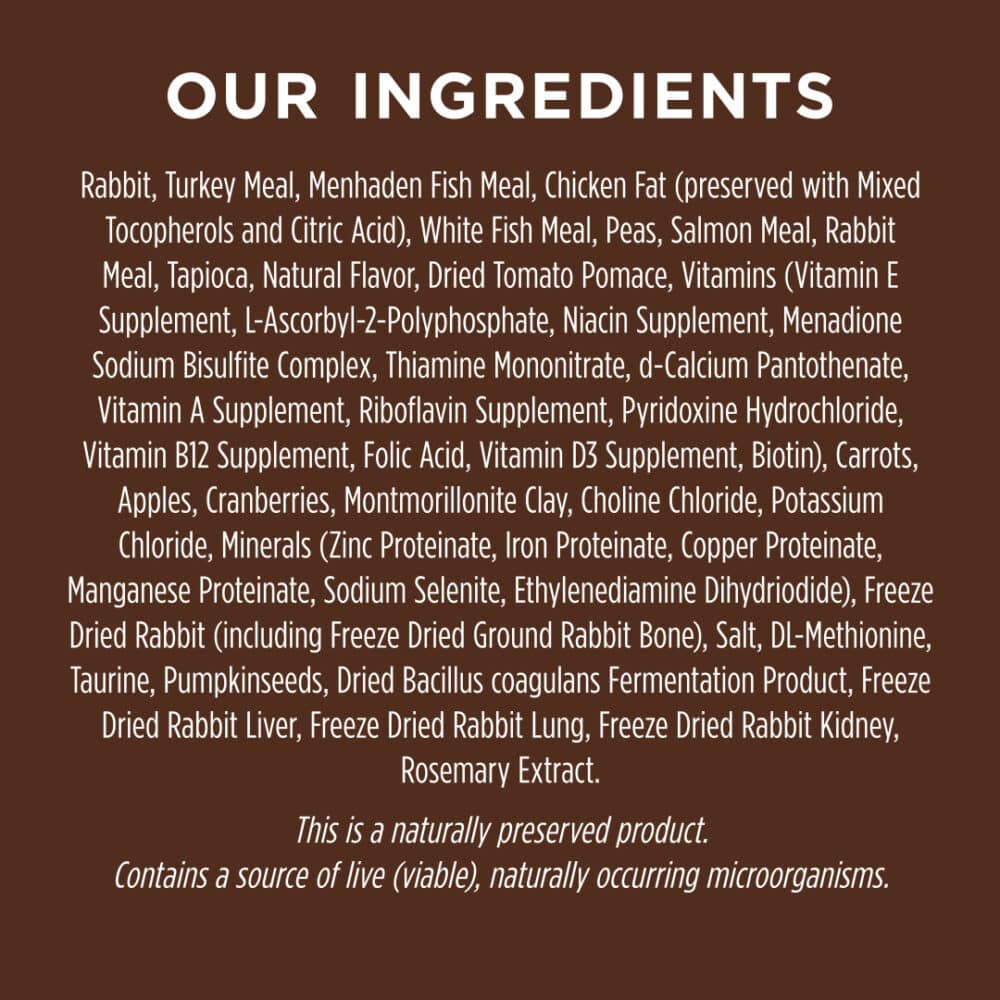 Instinct Original Grain-Free Recipe with Real Rabbit Dry Cat Food 10lb - Image 6