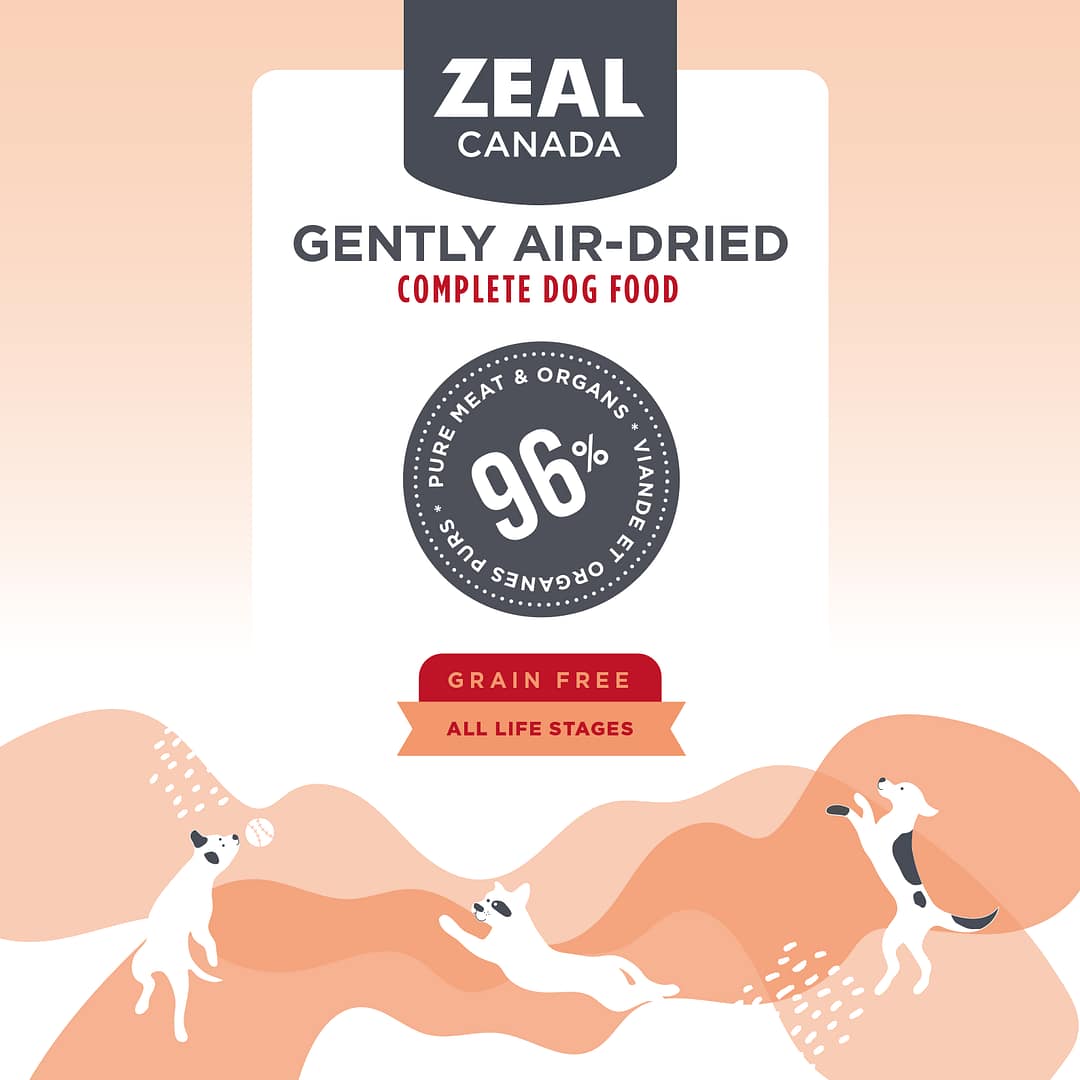 Zeal Canada Gently Air-Dried Beef Recipe Dry Dog Food [Wt : 1lb/454 g] - Image 4