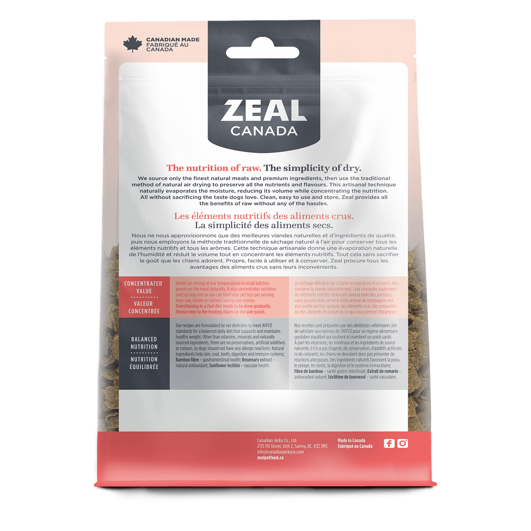 Zeal Canada Gently Air-Dried Salmon Recipe Dry Dog Food [Wt : 1lb/454 g] - Image 6