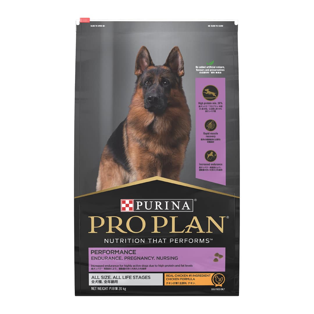 Purina PRO PLAN Performance All Size All Life Stages Chicken Formula with Colostrum - Dry Dog Food 20kg