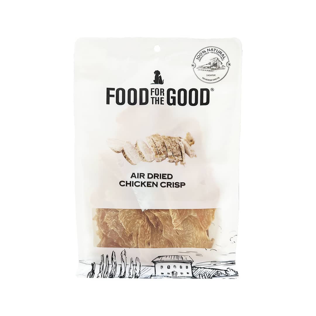 Food For The Good Air Dried Chicken Crisp for Cats & Dogs 170g - Image 2