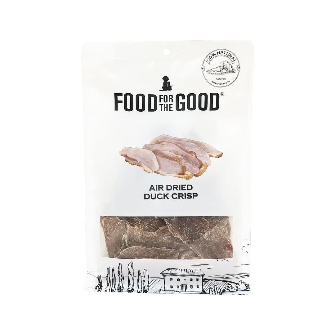 Food For The Good Air Dried Duck Crisp Cats & Dogs 170g - Image 2