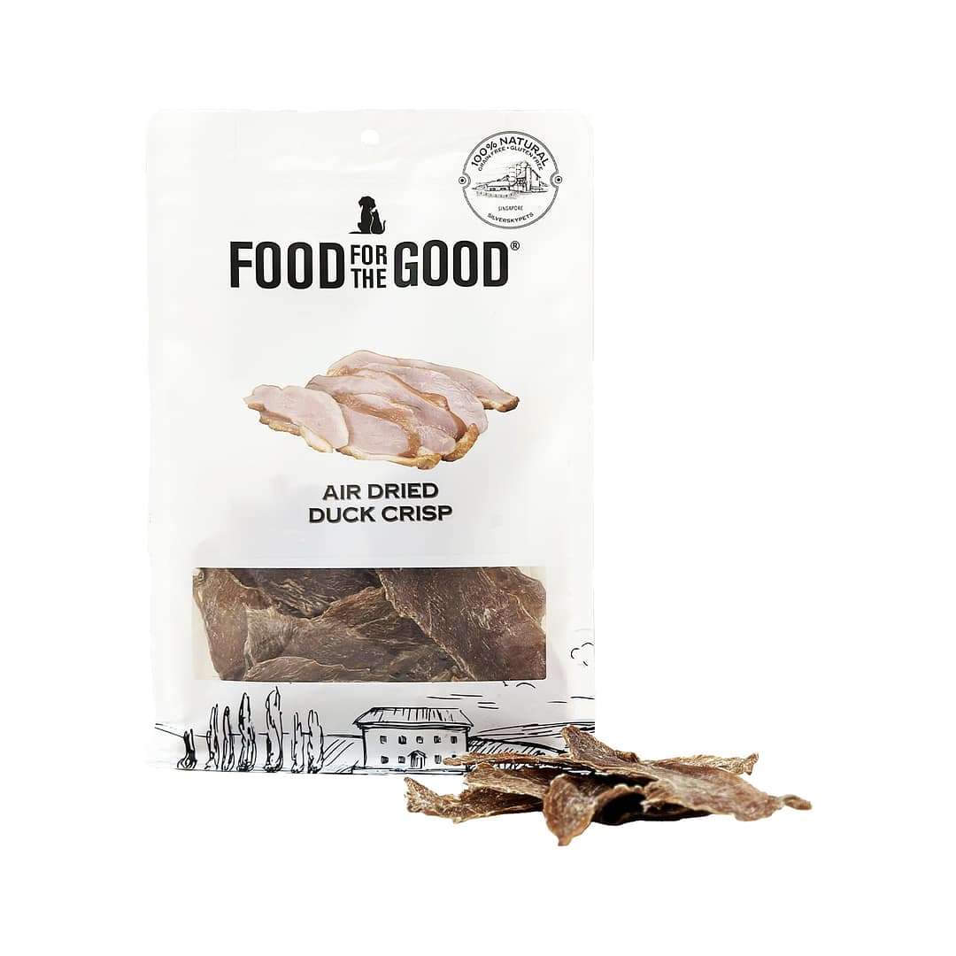 Food For The Good Air Dried Duck Crisp Cats & Dogs 170g