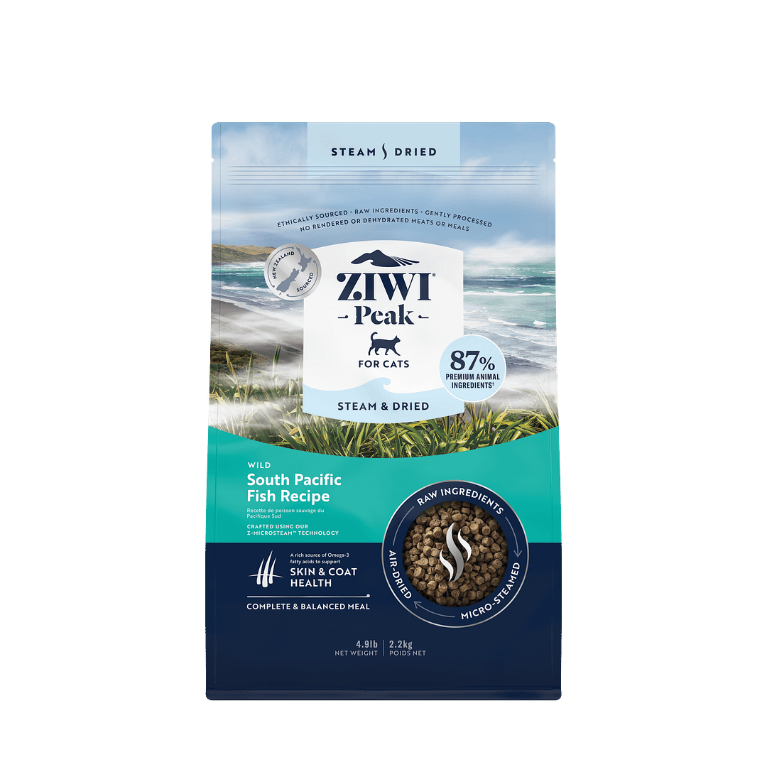 Ziwi Peak Steam Dried Wild South Pacific Fish Dry Cat Food (2 Sizes) - Image 10