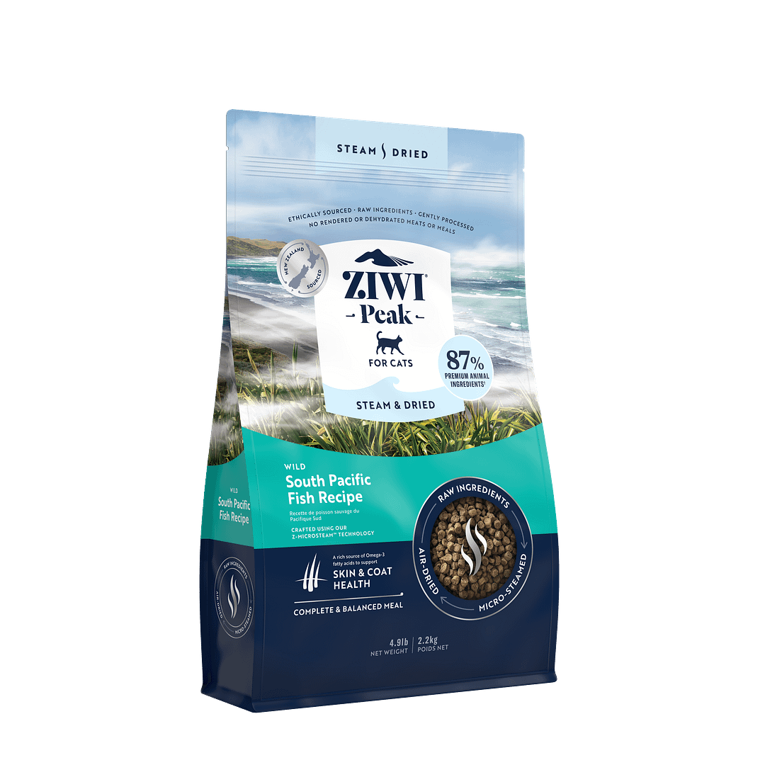 Ziwi Peak Steam Dried Wild South Pacific Fish Dry Cat Food (2 Sizes) - Image 11