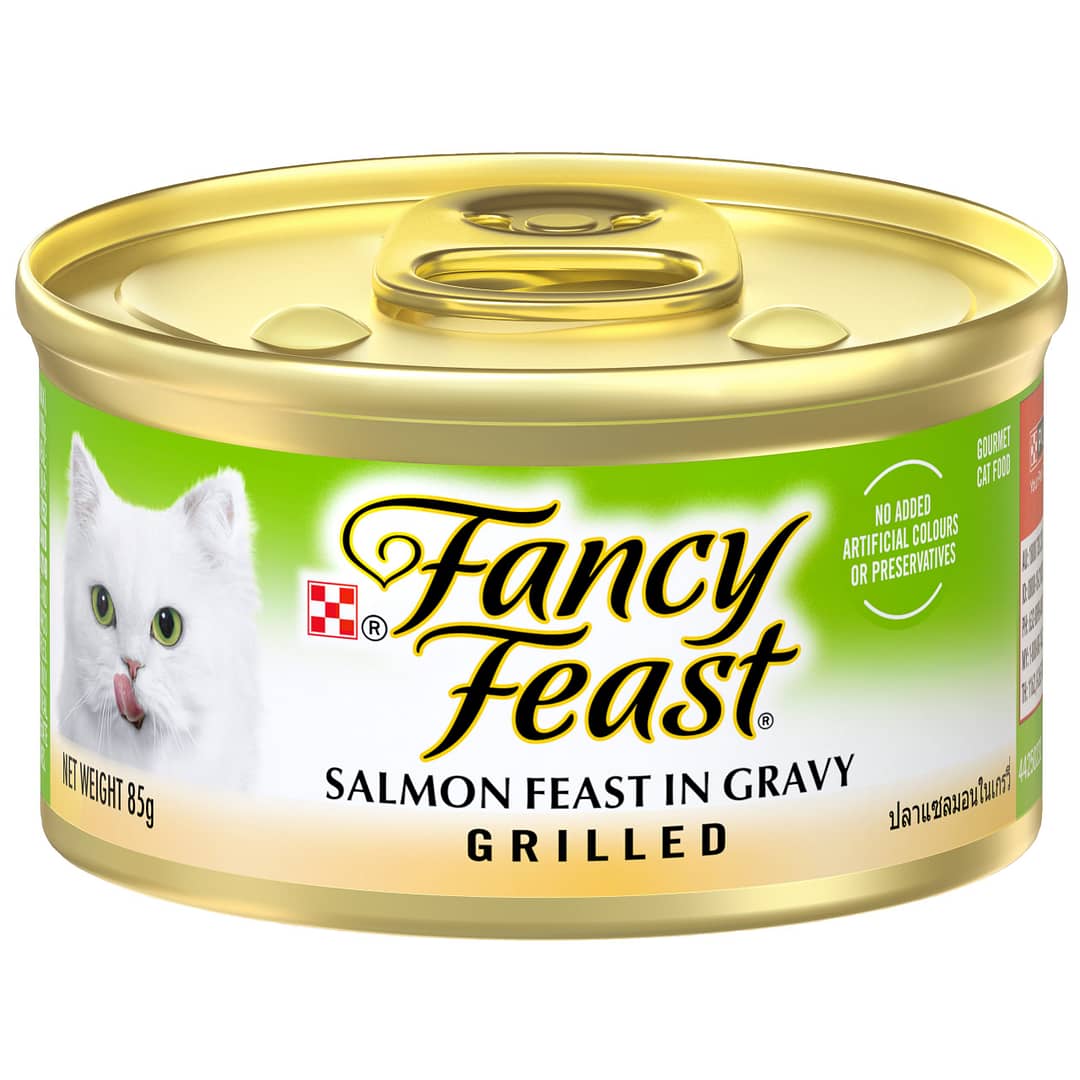 Purina Fancy Feast Grilled Salmon Wet Cat Food 85g