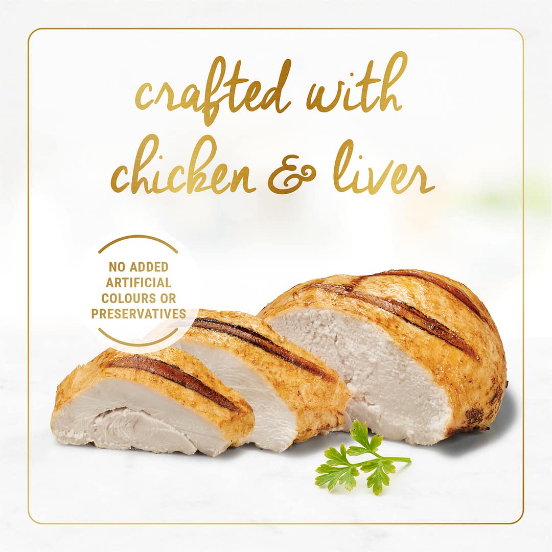 Purina Fancy Feast Grilled Liver & Chicken Wet Cat Food 85g - Image 5
