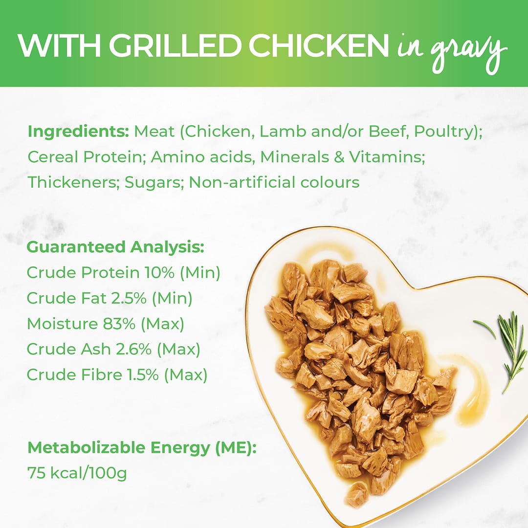 Purina Fancy Feast Petite Delights Grilled Chicken in gravy 50g - Image 6