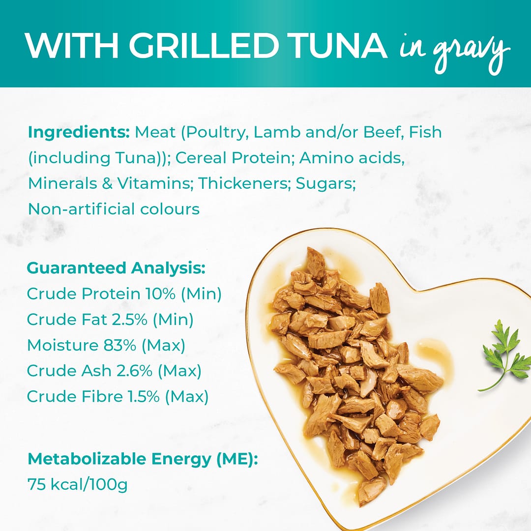 Purina Fancy Feast Petite Delights Grilled Tuna in gravy 50g - Image 4