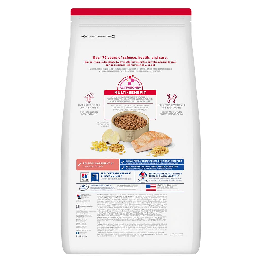 Hill's Science Diet Feline Adult Salmon & Rice Dry Cat Food 3.5lb - Image 3