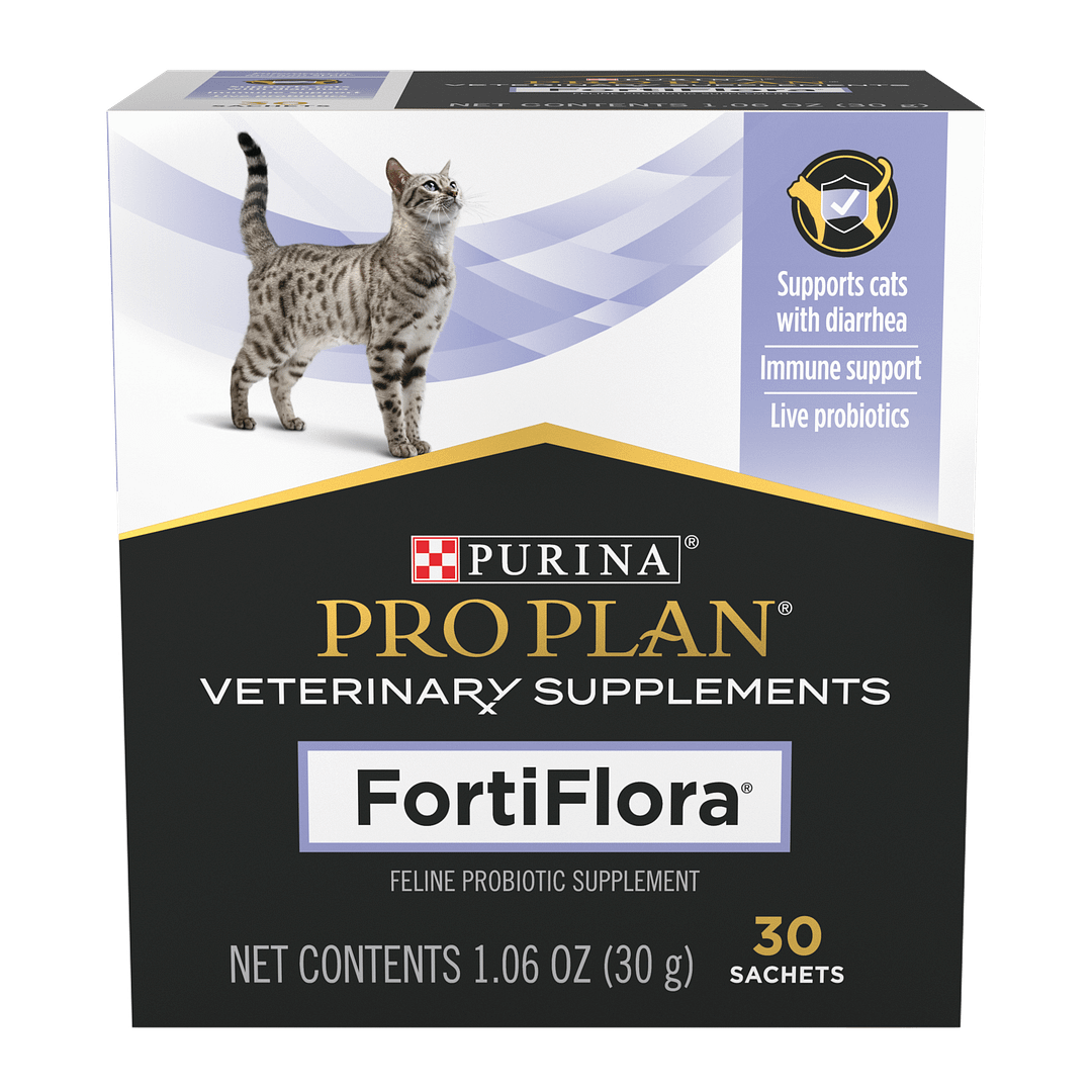 Purina Pro Plan Feline FortiFlora Veterinary Probiotic Supplement 30 sachets (30g)